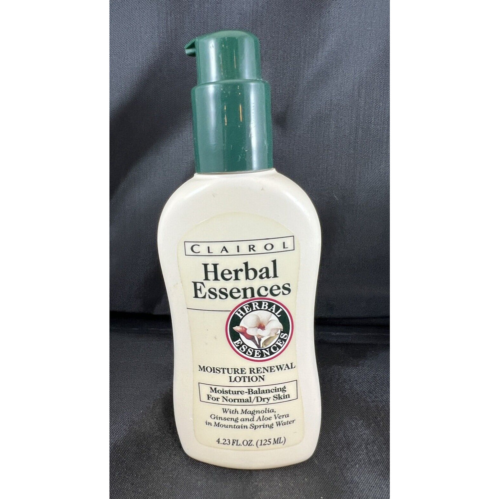 Clairol Herbal Essences Moisture Renewal Lotion Normal Skin to Dry Face 1998
